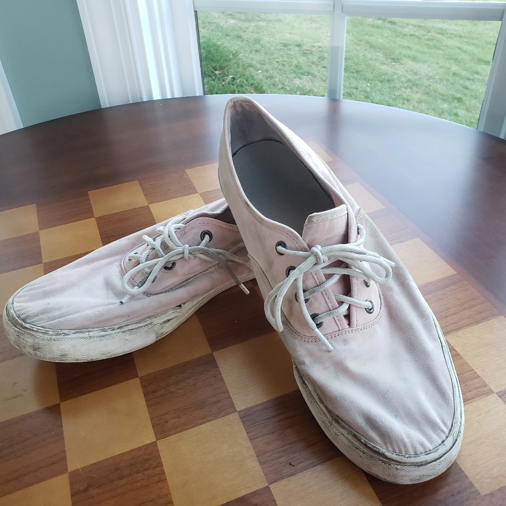 Men's Pink Boat Shoes